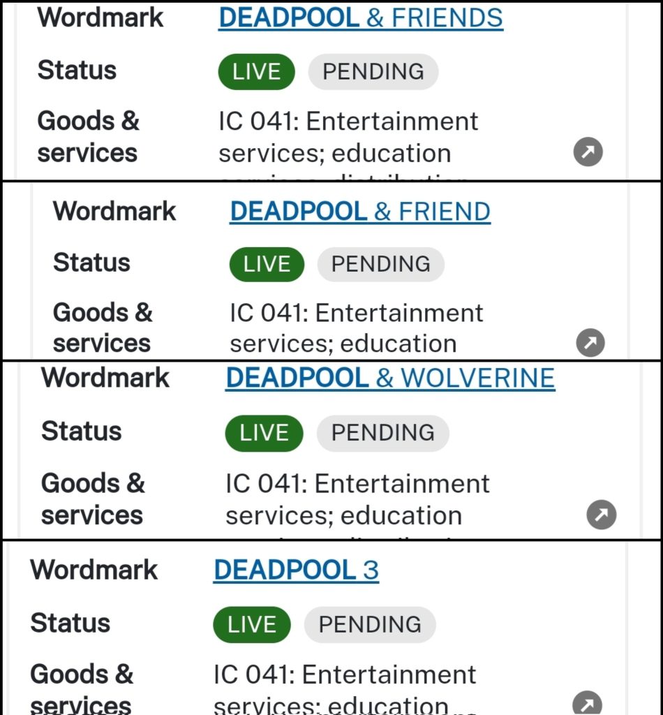 The title 'Deadpool 3' is nearly finalized.
