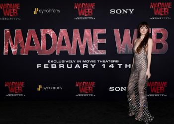 Isabela Dakota Johnson and Sydney Sweeney World Premiere of Sony's 'Madame Web'