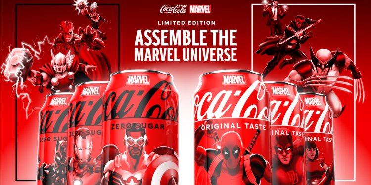 Marvel and Coca-Cola Collaborate: Wolverine, Juggernaut, Deadpool, and More Characters to Appear on Bottles