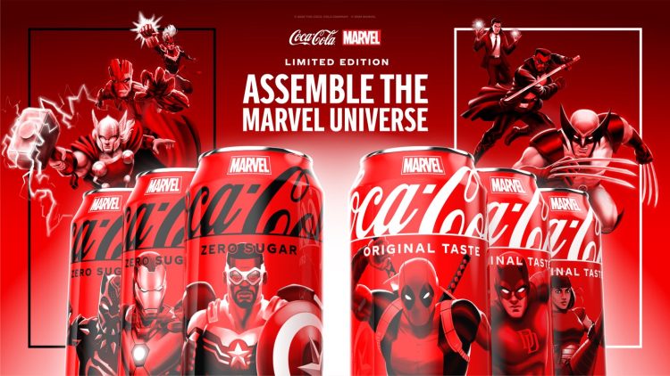 Marvel and Coca-Cola Collaborate: Wolverine, Juggernaut, Deadpool, and More Characters to Appear on Bottles