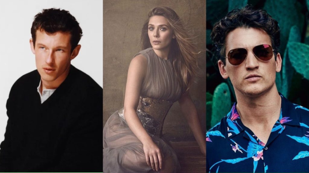 Elizabeth Olsen Callum Turner and Miles Teller in David Freyne’s Rom-Com 'Eternity'