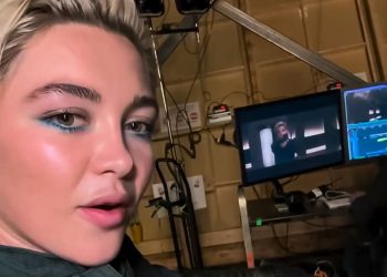 Exclusive: Florence Pugh Reveals First Look of Marvel's 'Thunderbolts' Set