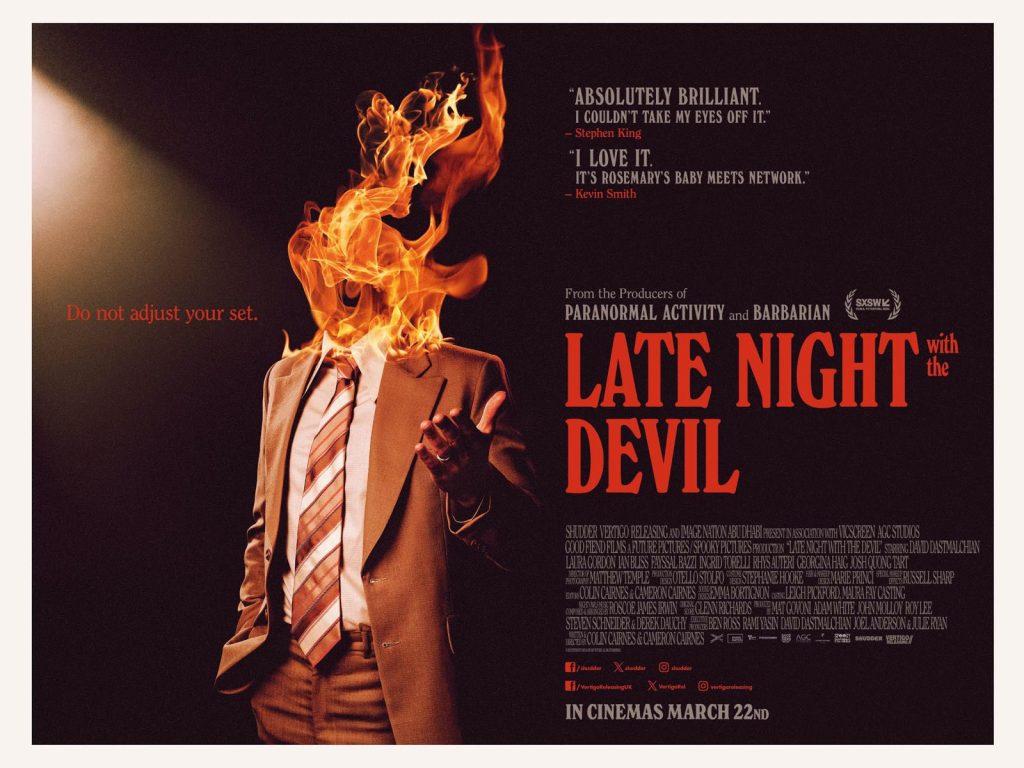 'Late Night with the Devil' Trailer Starring David Dastmalchian as Jack Delroy Dropped
