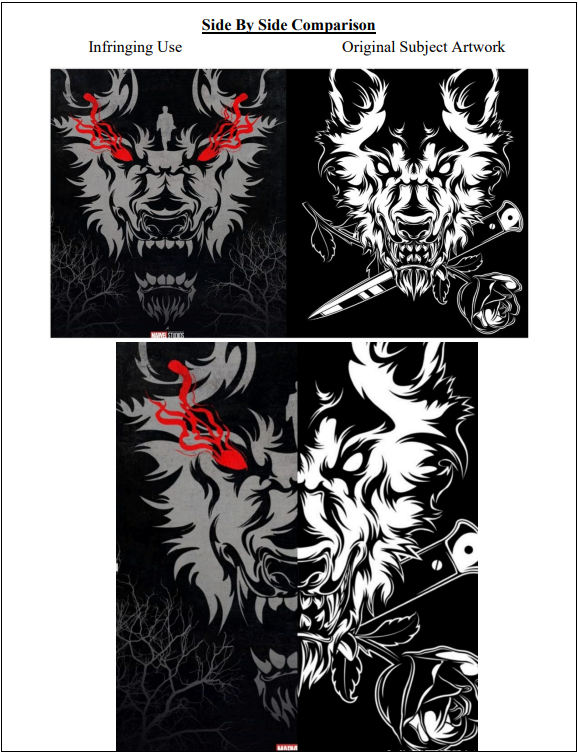 Artist Darius Alas Sues Marvel for Copyright Infringement Over 'Werewolf by Night' Poster