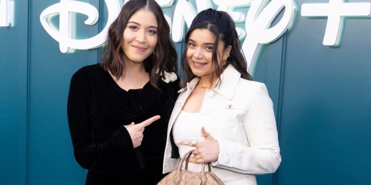 Iman Vellani and Alaqua Cox at the Hulu on Disney+ Launch Party (Images)