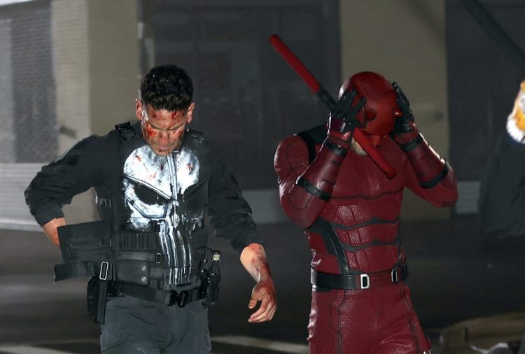First Look: Jon Bernthal's The Punisher and Charlie Cox's Daredevil Spotted on the Set of 'Daredevil: Born Again'