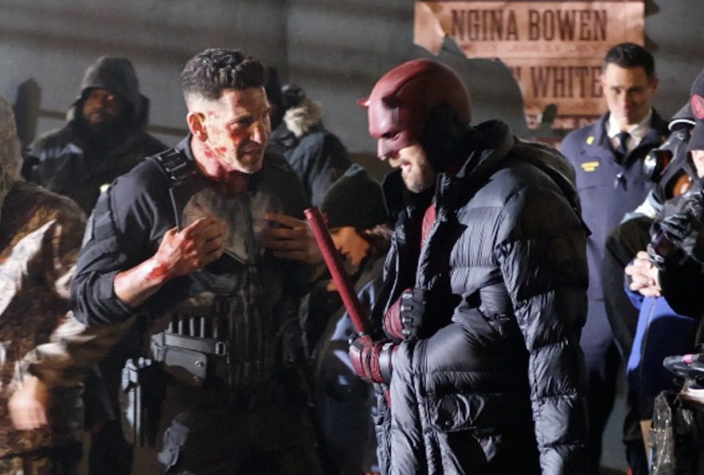 First Look: Jon Bernthal's The Punisher and Charlie Cox's Daredevil Spotted on the Set of 'Daredevil: Born Again'