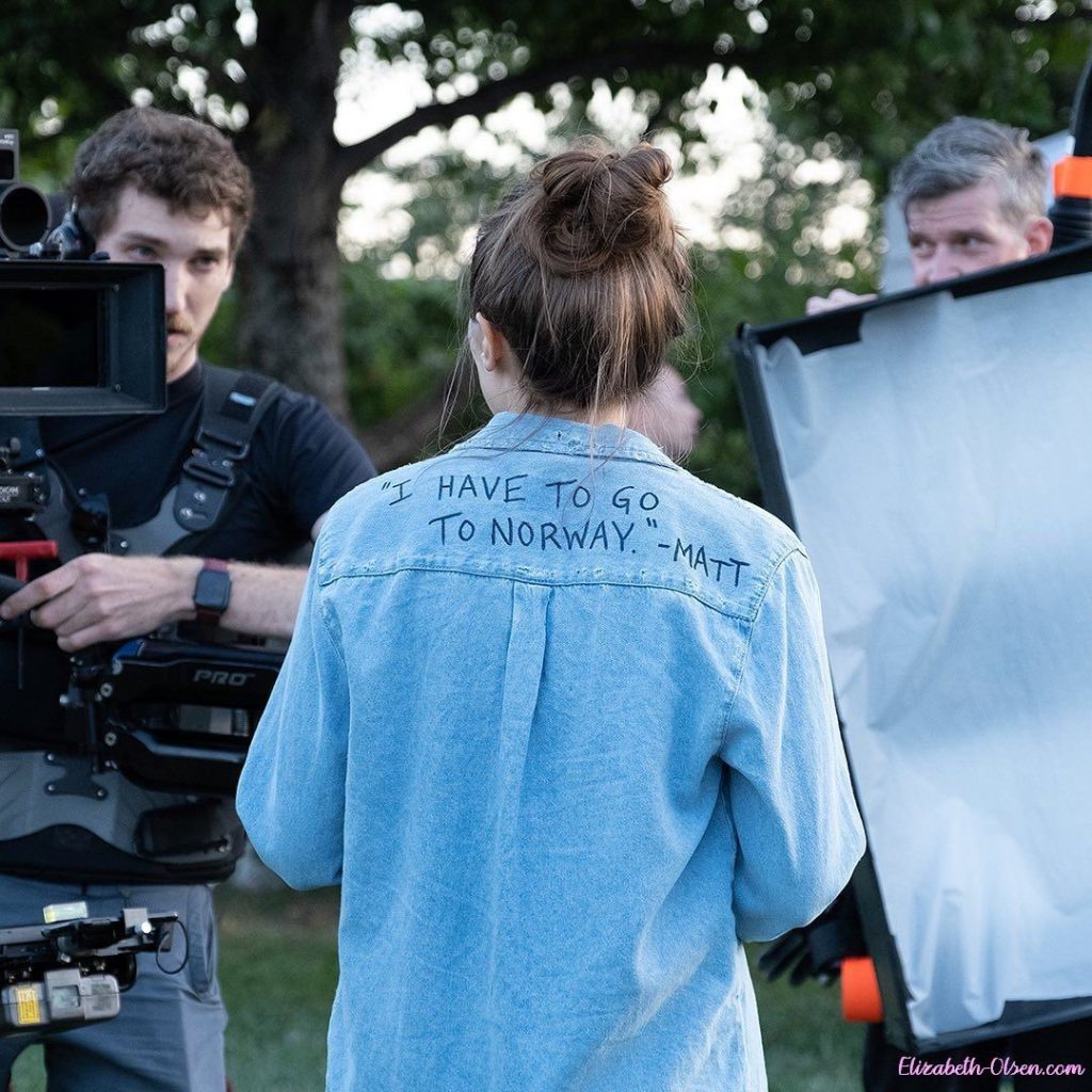 Exclusive: New Behind-the-Scenes Shots of Elizabeth Olsen in Fleur Fortuné's 'The Assessment'