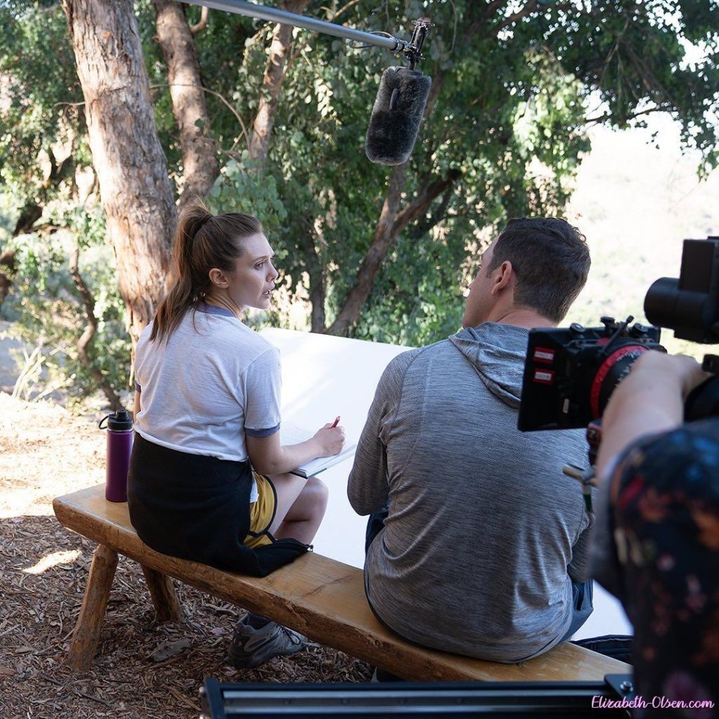 Exclusive: New Behind-the-Scenes Shots of Elizabeth Olsen in Fleur Fortuné's 'The Assessment'