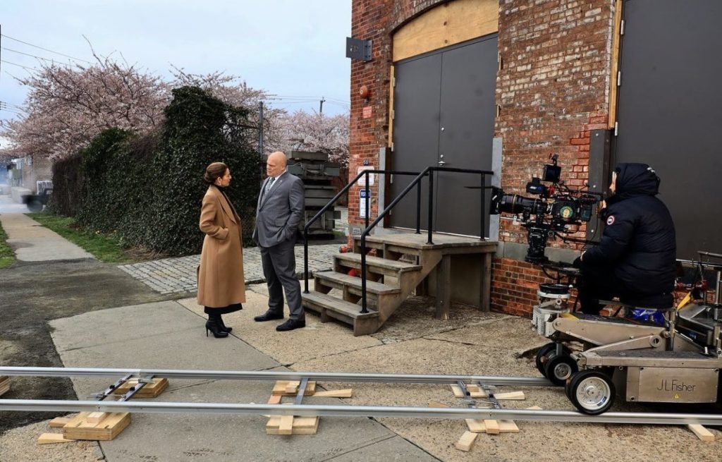 Vincent D'Onofrio and Ayelet Zurer Spotted Filming 'Daredevil: Born Again' in New York