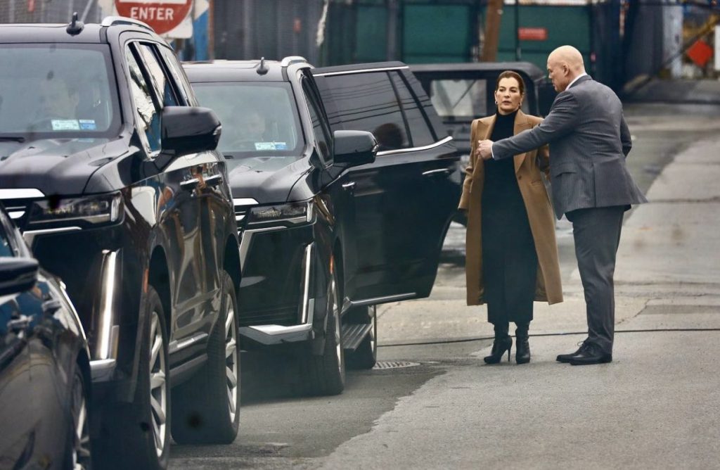 Vincent D'Onofrio and Ayelet Zurer Spotted Filming 'Daredevil: Born Again' in New York