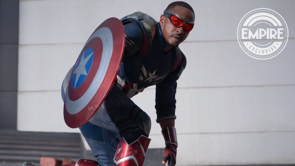 A New Look at Anthony Mackie's Captain America From Marvel's 'Captain America: Brave New World' Revealed