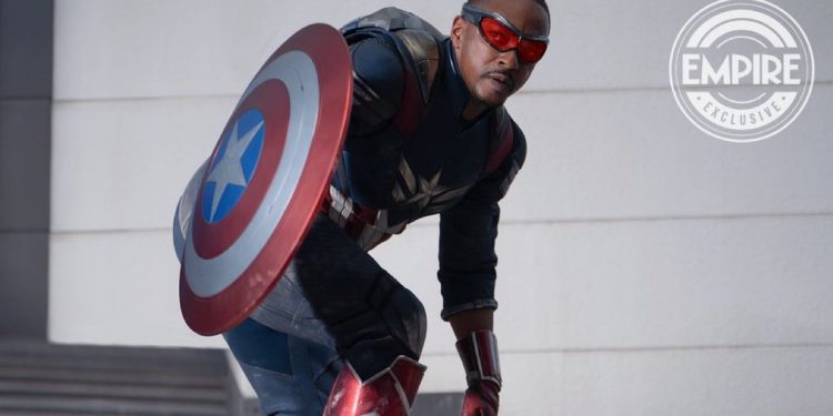 A New Look at Anthony Mackie's Captain America From Marvel's 'Captain America: Brave New World' Revealed
