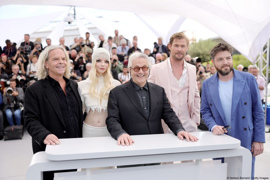 Chris Hemsworth and Anya Taylor-Joy at 'Furiosa: A Mad Max Saga' Photocall at the 77th Annual Cannes Film Festival in France