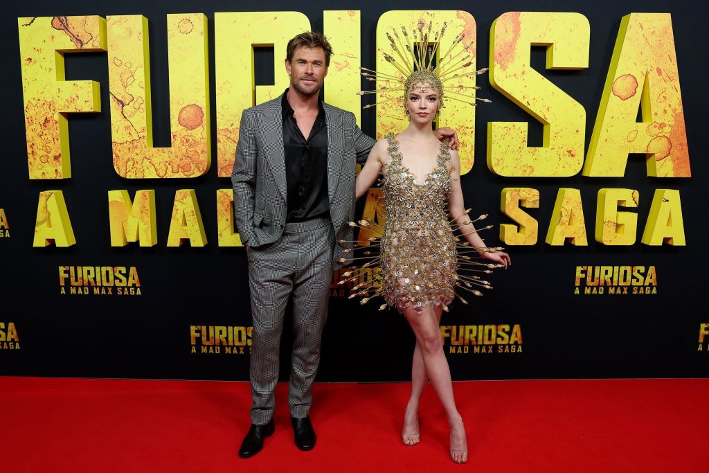 Anya Taylor-Joy and Chris Hemsworth Attend Australian Premiere of 'Furiosa: A Mad Max Saga' in Sydney