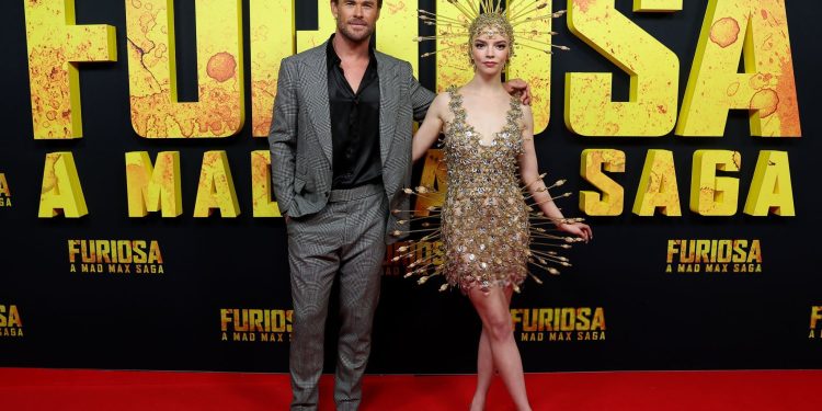 Anya Taylor-Joy and Chris Hemsworth Attend Australian Premiere of 'Furiosa: A Mad Max Saga' in Sydney