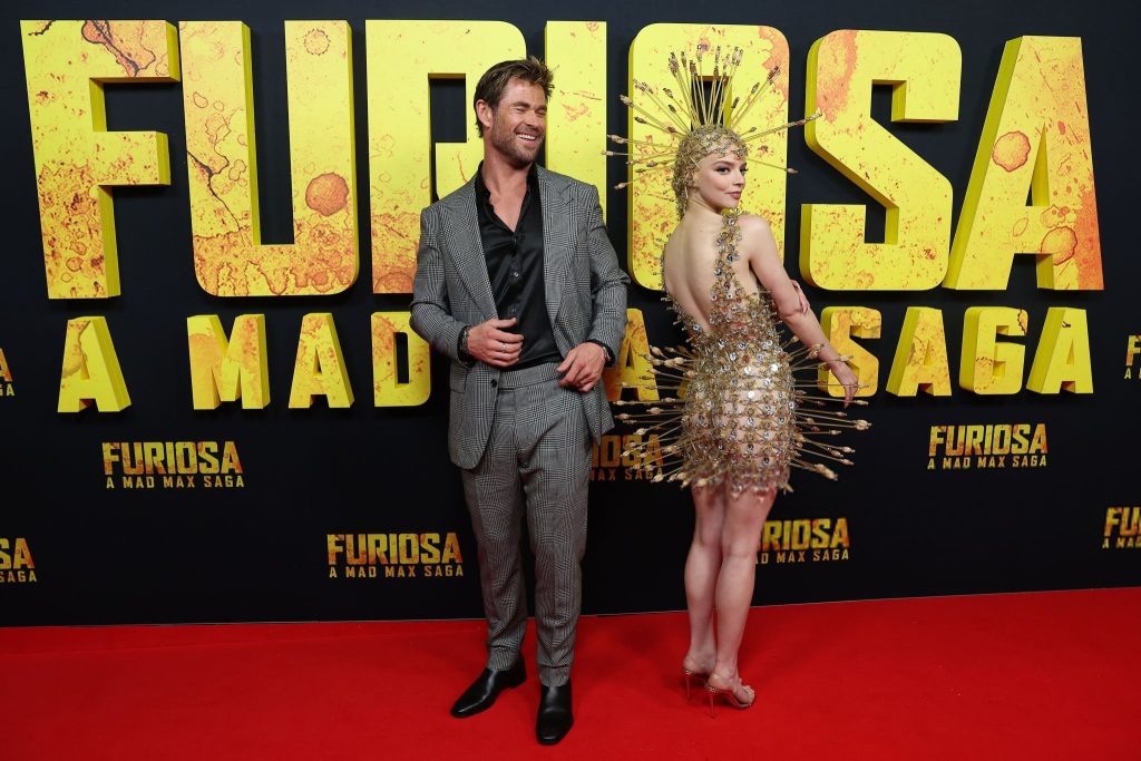 Anya Taylor-Joy and Chris Hemsworth Attend Australian Premiere of 'Furiosa: A Mad Max Saga' in Sydney