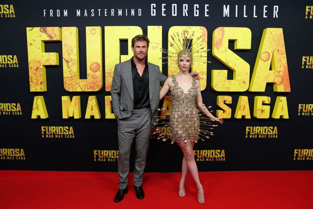 Anya Taylor-Joy and Chris Hemsworth Attend Australian Premiere of 'Furiosa: A Mad Max Saga' in Sydney