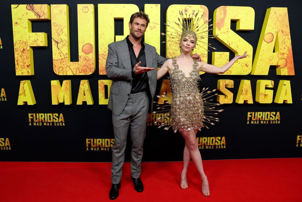 Anya Taylor-Joy and Chris Hemsworth Attend Australian Premiere of 'Furiosa: A Mad Max Saga' in Sydney