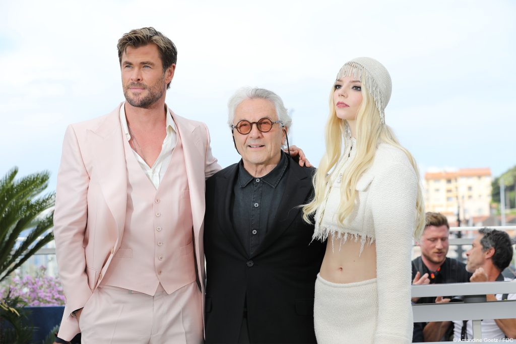 Chris Hemsworth and Anya Taylor-Joy at 'Furiosa: A Mad Max Saga' Photocall at the 77th Annual Cannes Film Festival in France