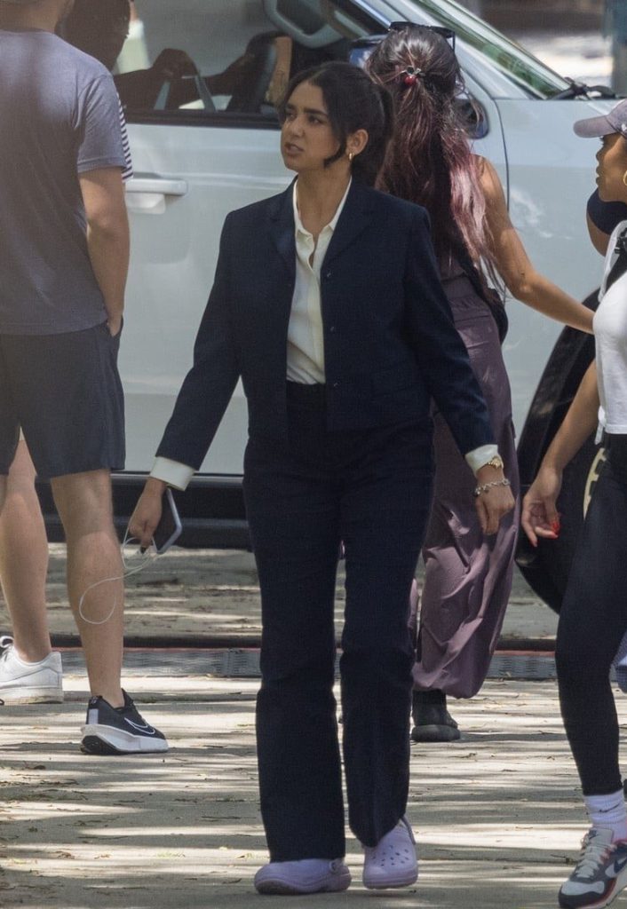 Sebastian Stan and Geraldine Viswanathan Set of Marvel's 'Thunderbolts' Images