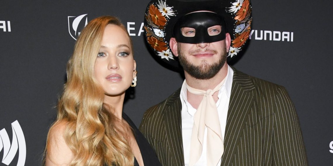 Jennifer Lawrence Presents Honorary Award to Orville Peck at 2024 GLAAD Media Awards
