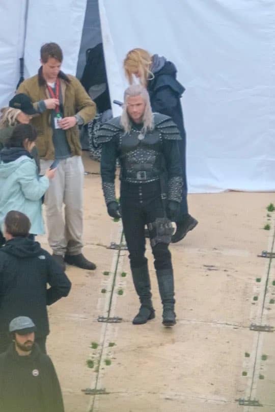 First Look at Liam Hemsworth as Geralt of Rivia on the set of Netflix's 'The Witcher' Season 4