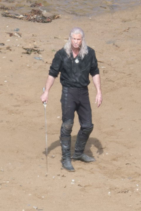 First Look at Liam Hemsworth as Geralt of Rivia on the set of Netflix's 'The Witcher' Season 4