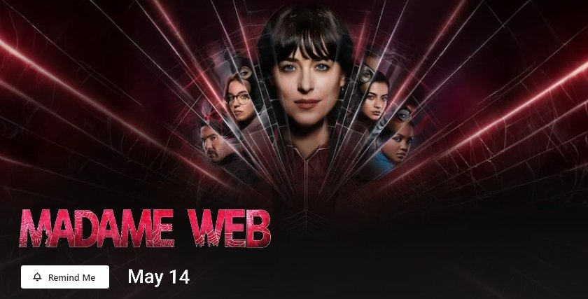 Madame Web is Coming to Netflix: Release Date Revealed