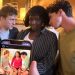 Ruaridh Mollica Lolly Adefope and Isaac Cole Powell Recreate Scene from 'Challengers'