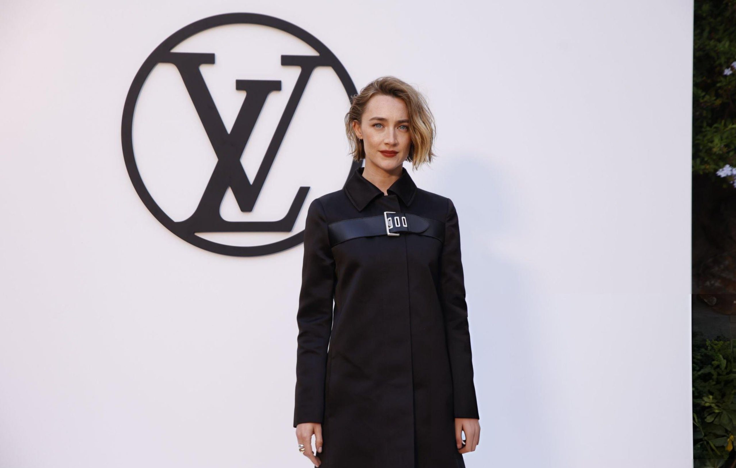 Saoirse Ronan Attends the Louis Vuitton Cruise 2025 Fashion Show in