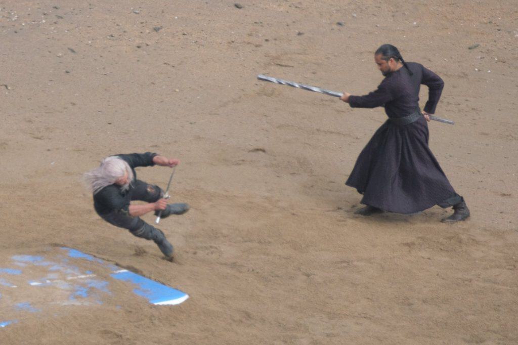 First Look at Liam Hemsworth as Geralt of Rivia on the set of Netflix's 'The Witcher' Season 4