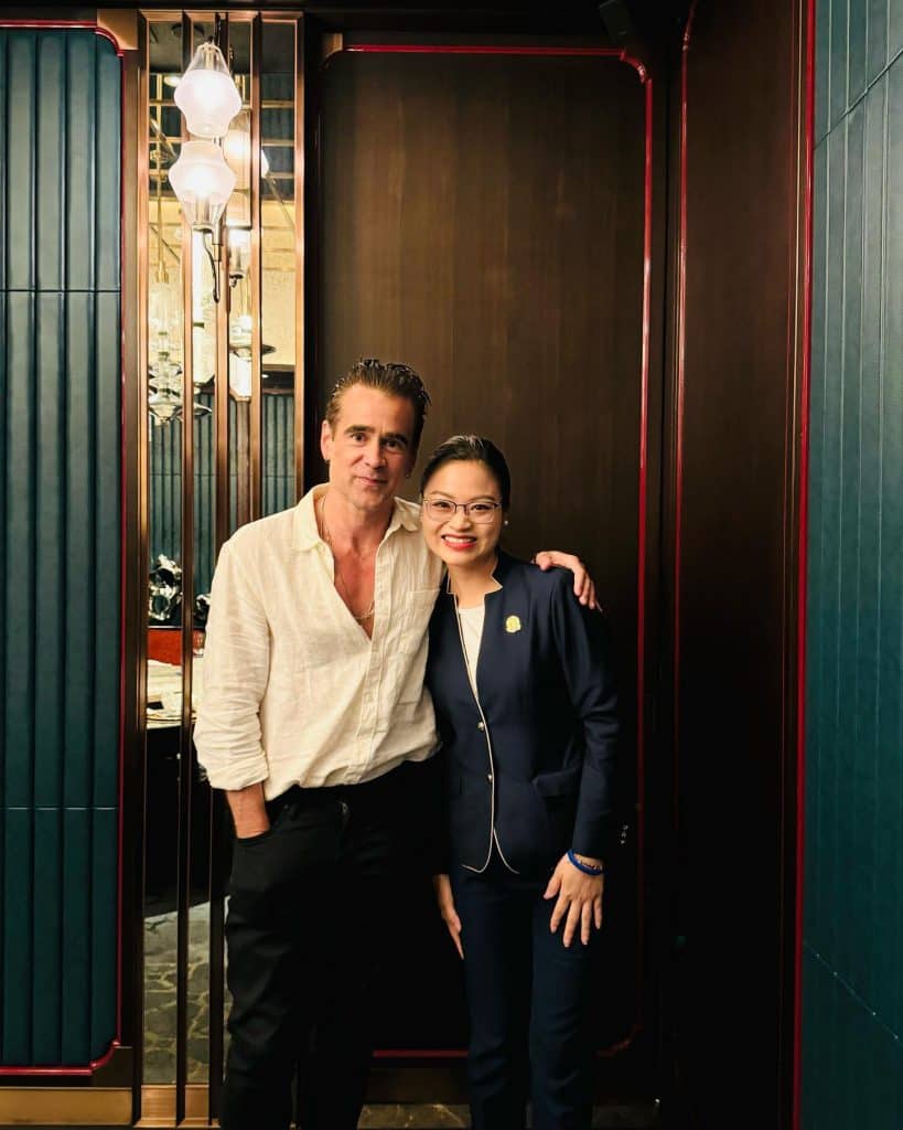 Colin Farrell arrived in Macau, to film 'The Ballad of a Small Player'