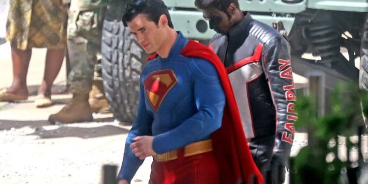 First Look: David Corenswet and Rachel Brosnahan on the Set of James Gunn's 'Superman'