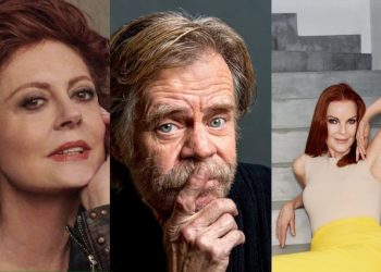 Susan Sarandon, William H. Macy and Marcia Cross in Exit Right