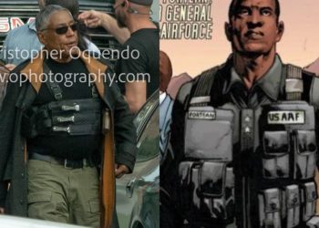 First Look at Giancarlo Esposito on the Set of Marvel's 'Captain America Brave New World'