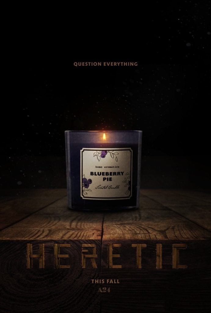 First Poster for Scott Beck and Bryan Woods’ Thriller 'Heretic' Revealed by A24