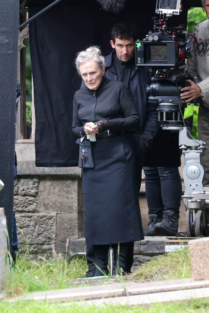 Josh O’Connor and Glenn Close Spotted on the Set of Netflix’s 'Wake Up Dead Man: A Knives Out Mystery'
