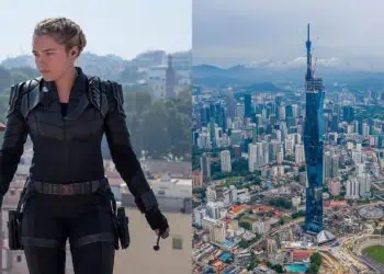 Report Florence Pugh Recently Filmed Skydiving Scene in Malaysia for Marvel’s ‘Thunderbolts’