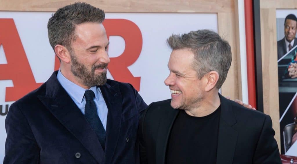 Matt Damon and Ben Affleck at Air premiere (2023)