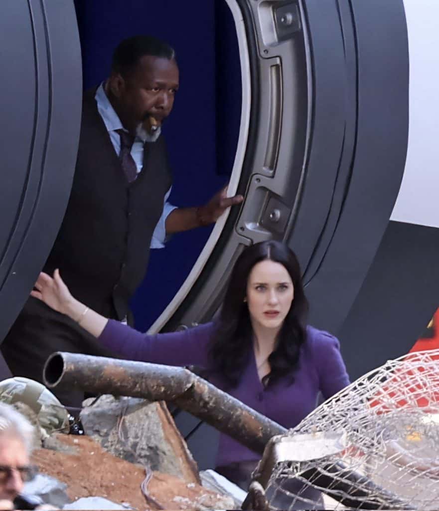 First Look: David Corenswet and Rachel Brosnahan on the Set of James Gunn's 'Superman'