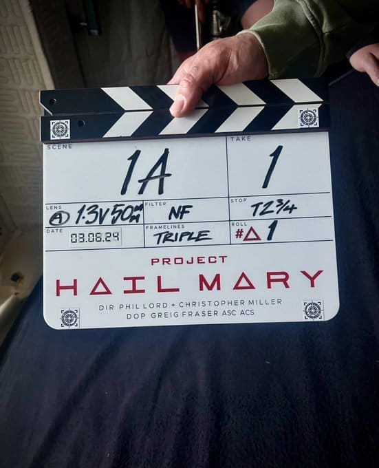 Phil Lord and Chris Miller’s Sci-Fi Thriller 'Project Hail Mary' Begins Filming
