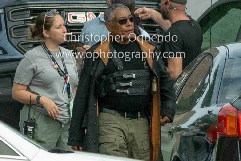 First Look at Giancarlo Esposito on the Set of Marvel's 'Captain America Brave New World'