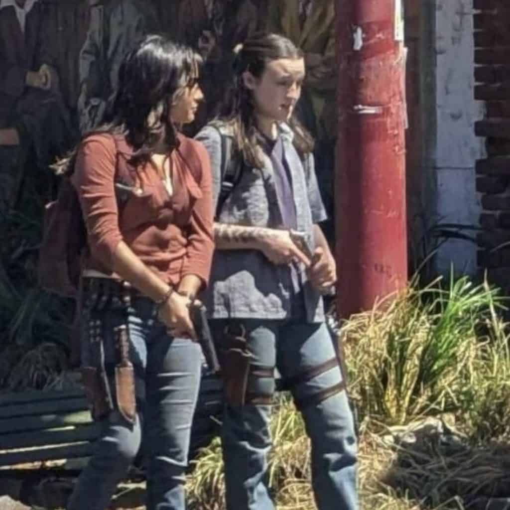 Bella Ramsey and Isabella Merced Leaked Filming Images of 'The Last of Us' Season 2 in Vancouver