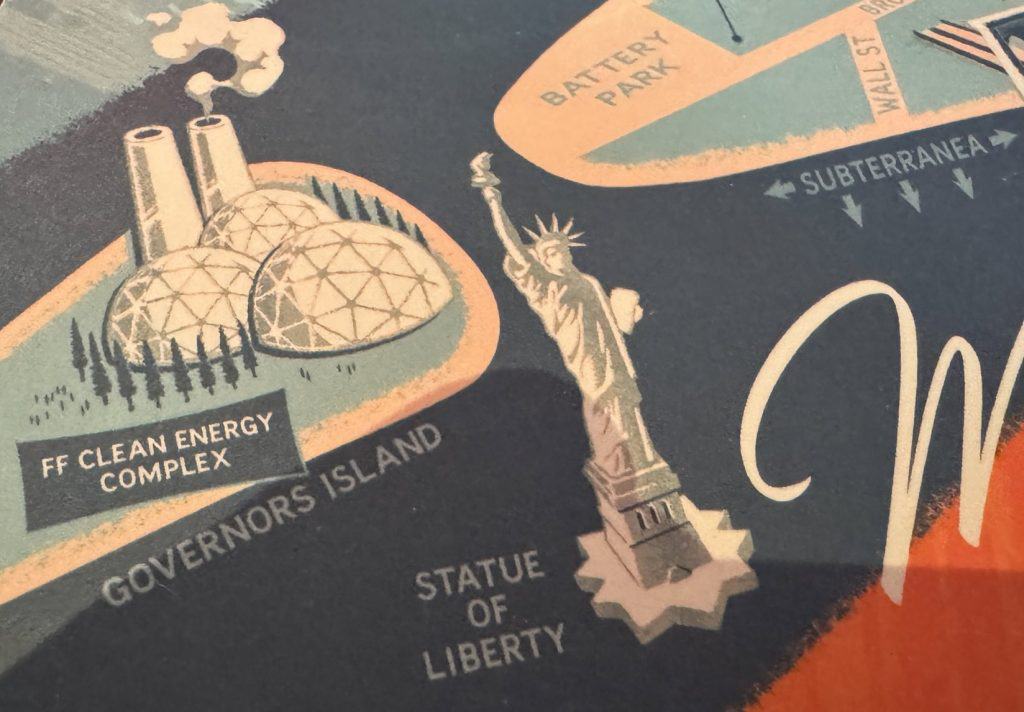 Comic-Con collector fan map