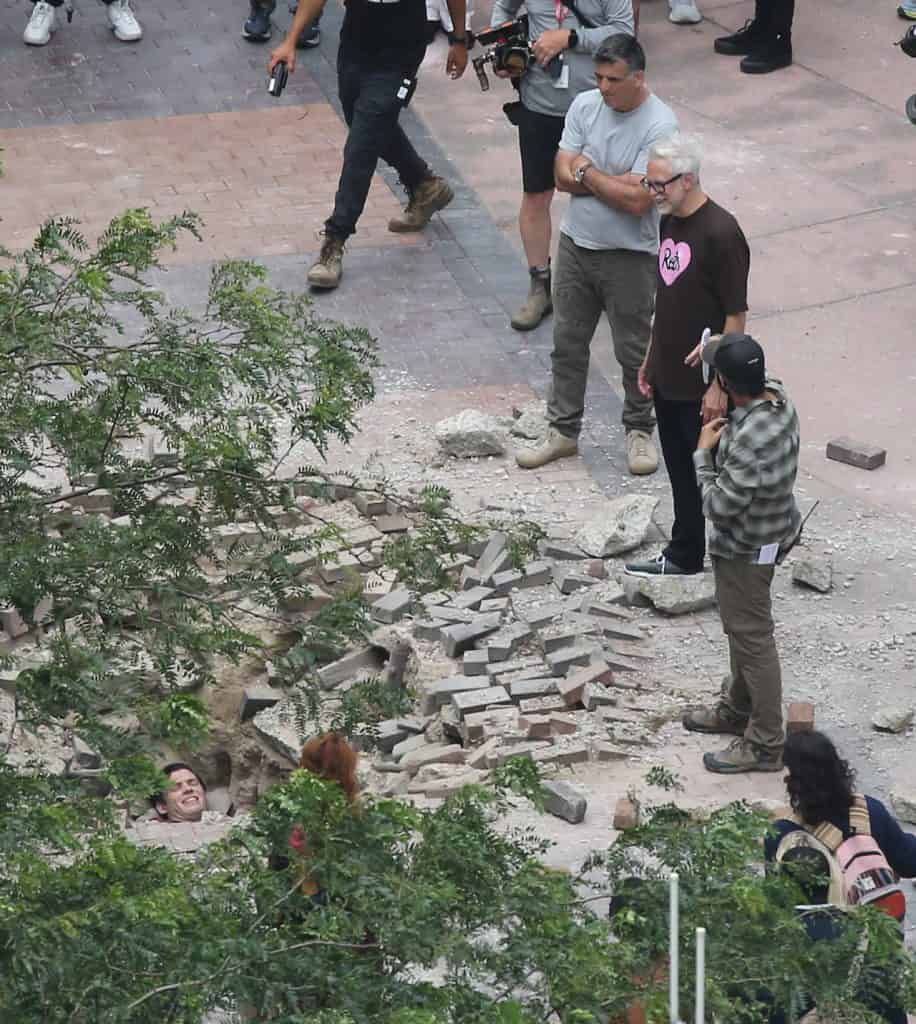 'Superman' Filming Update: David Corenswet's Superman Stuck in a Hole During Fight in Metropolis