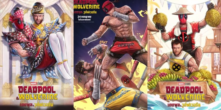New international posters for ‘DEADPOOL & WOLVERINE’