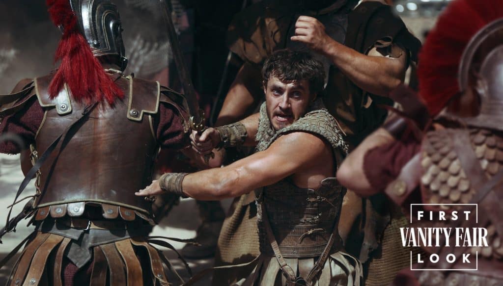'Gladiator 2' First Look Featuring Paul Mescal, Pedro Pascal, and Denzel Washington Revealed