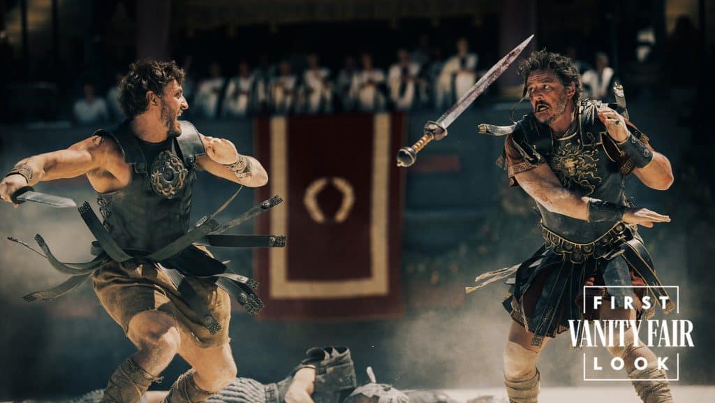 'Gladiator 2' First Look Featuring Paul Mescal, Pedro Pascal, and Denzel Washington Revealed