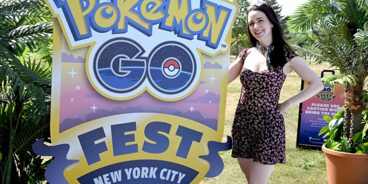 Rachel Brosnahan Attended the Pokémon GO Fest 2024 in New York